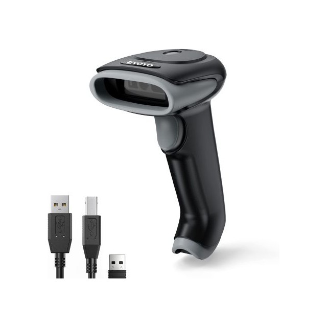 Eyoyo brezžični čitalec črtne kode s stojalom