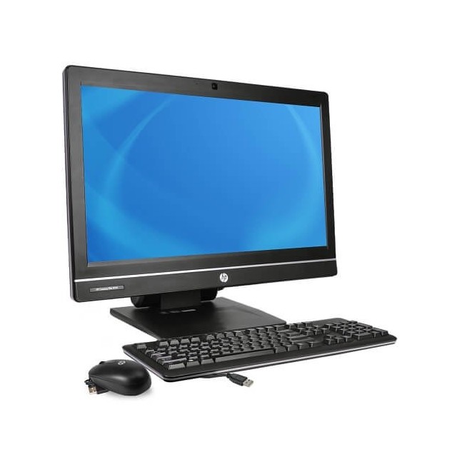 Touchscreen - HP Compaq Elite 8300 All-in-One - Obnovljen - 24inch / intel i5 / 4 GB RAM / 128 GB SSD / Windows 10, 1 leto garancije