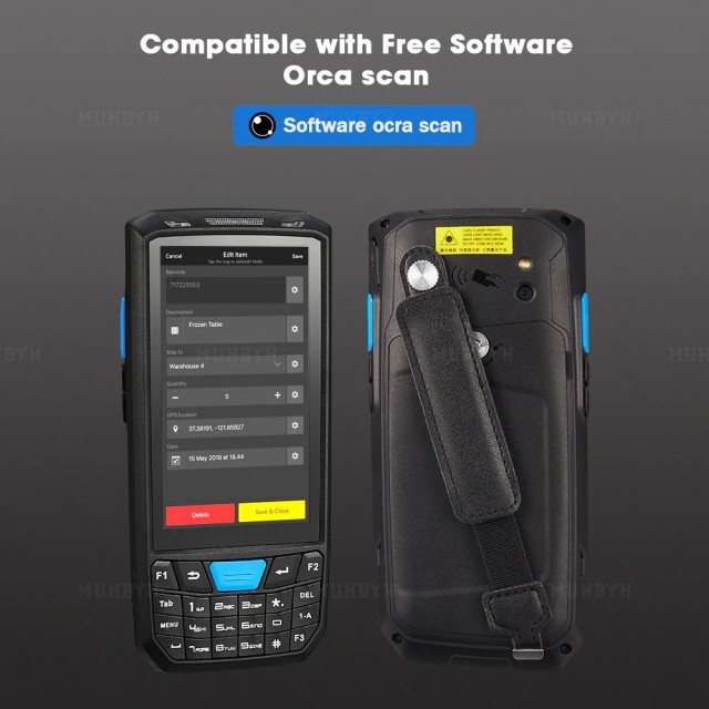 Terminal za inventuro Munbyn - IPDA035 ISSYZONE POS - Android 