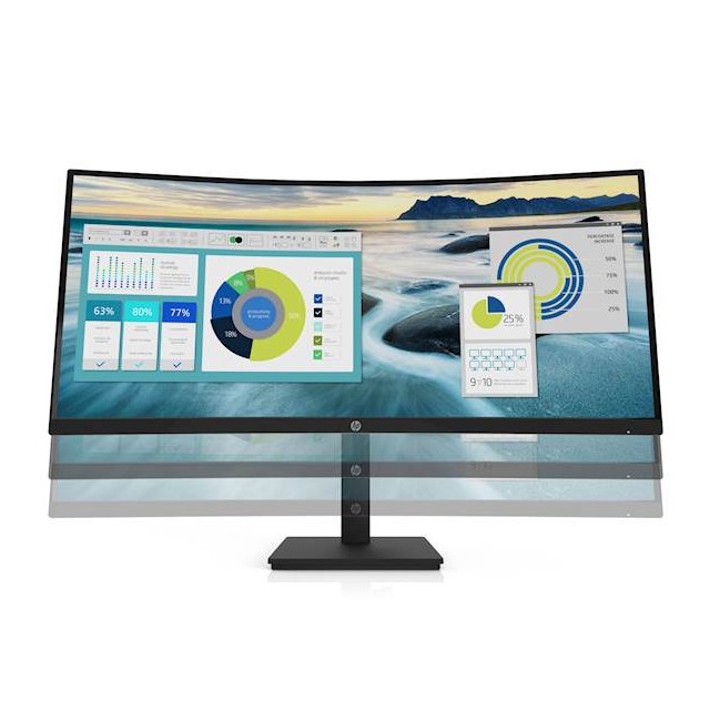 Monitor HP P34hc G4 USB-C ukrivljen 86,36 cm (34'') WQHD 21:9 VA